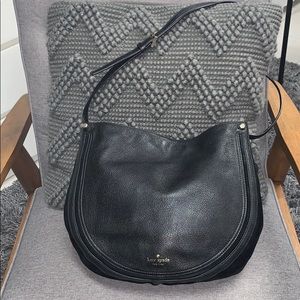 Kate Spade hobo crossbody bag, black